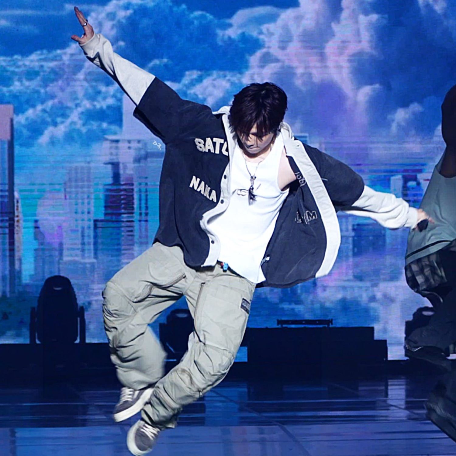 姜丹尼爾粉絲拍下的瞬間