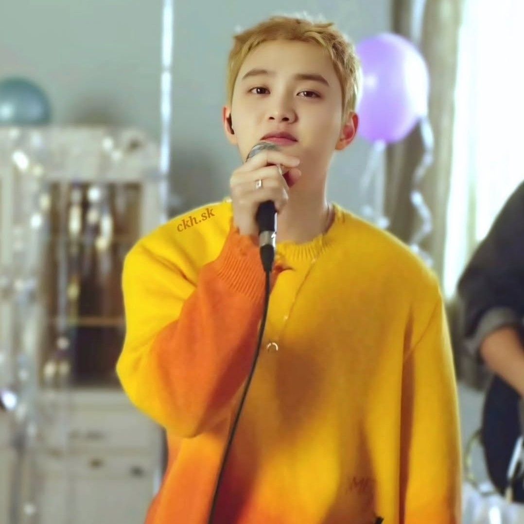 Recent activity shot of D.O. (EXO)