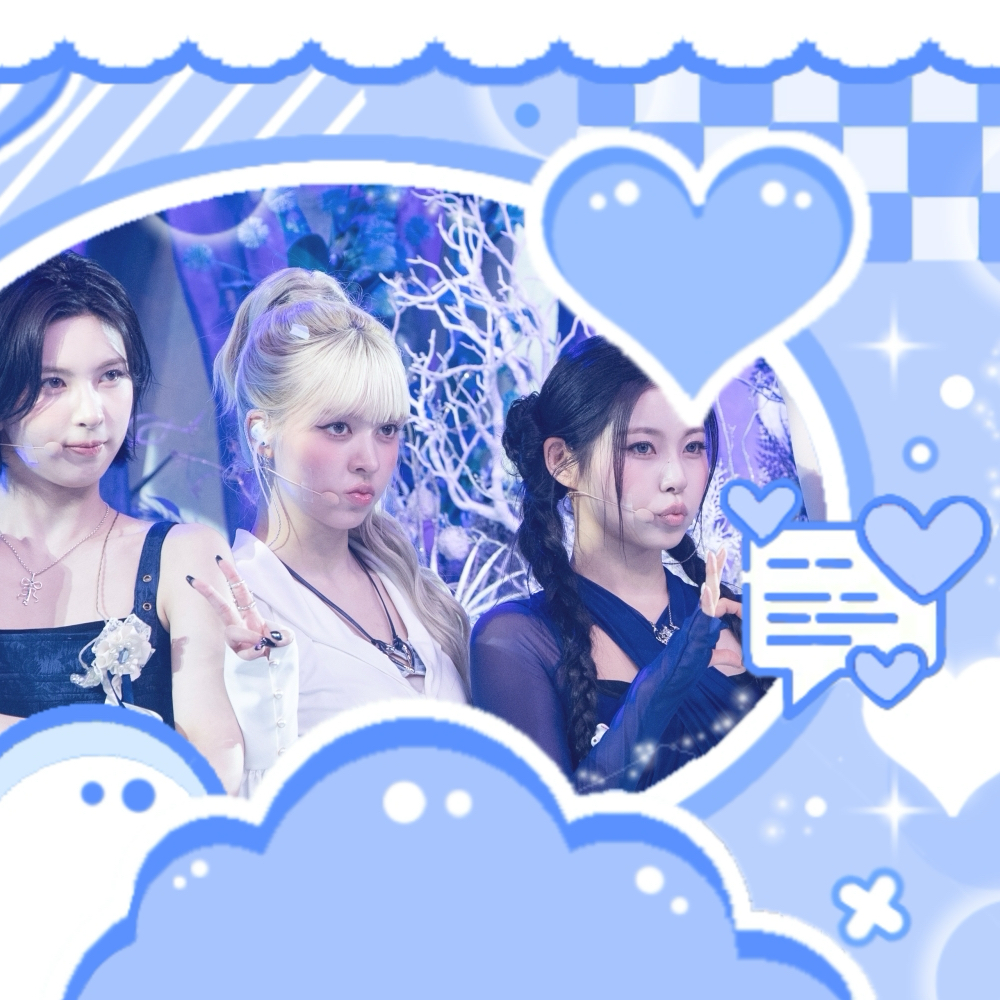 Recent activity shot of NMIXX