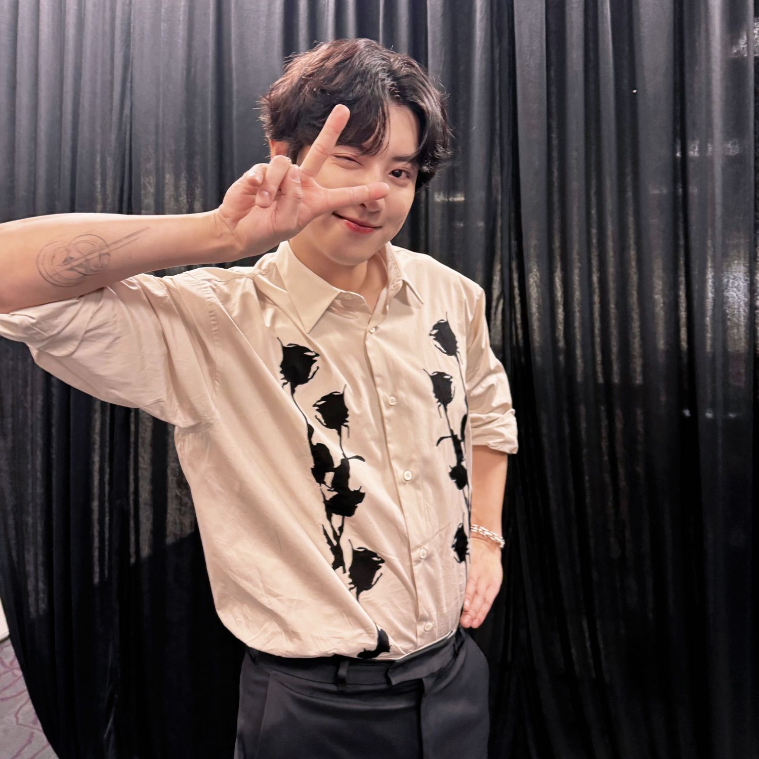 Behind-the-scenes cut of Chanyeol (EXO)