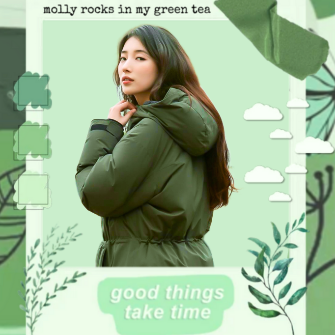 수지의 비하인드 컷