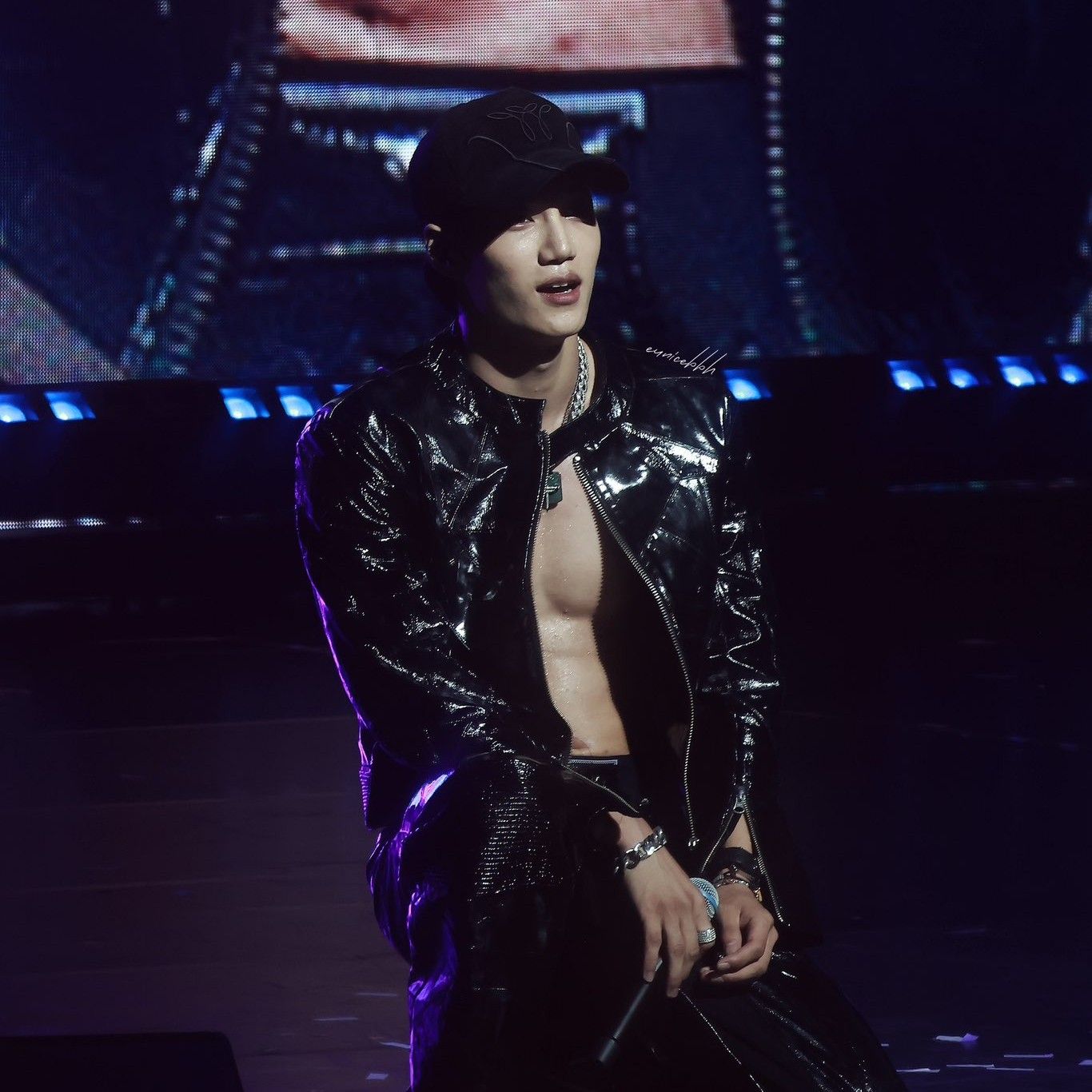 A moment captured by Kai (EXO)'s fan