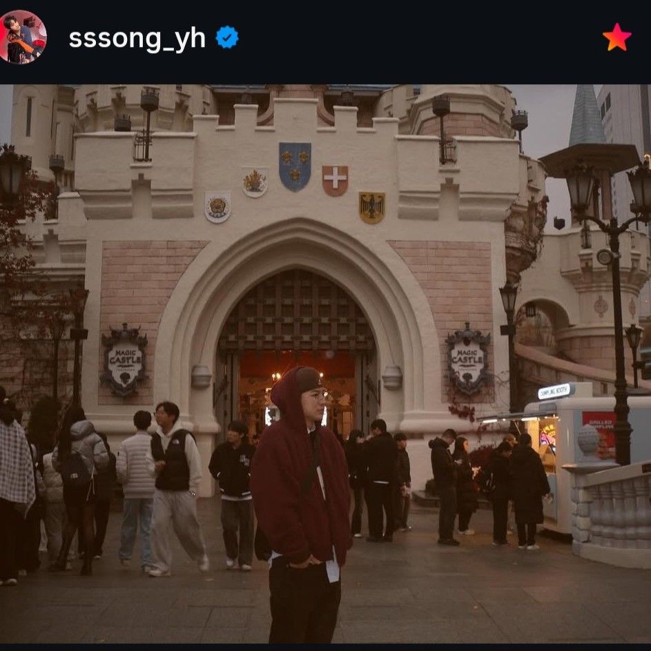 A moment captured by SONG (iKON)'s fan