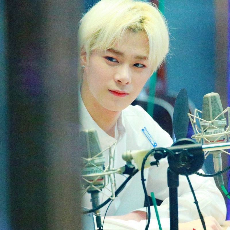 Recent activity shot of Moonbin (ASTRO)