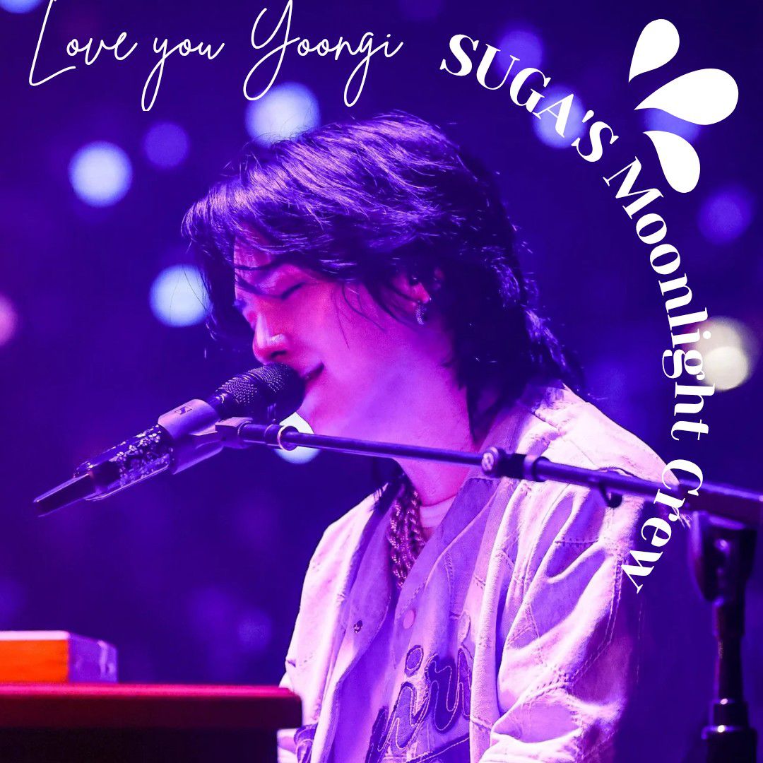 A moment captured by SUGA (BTS)'s fan