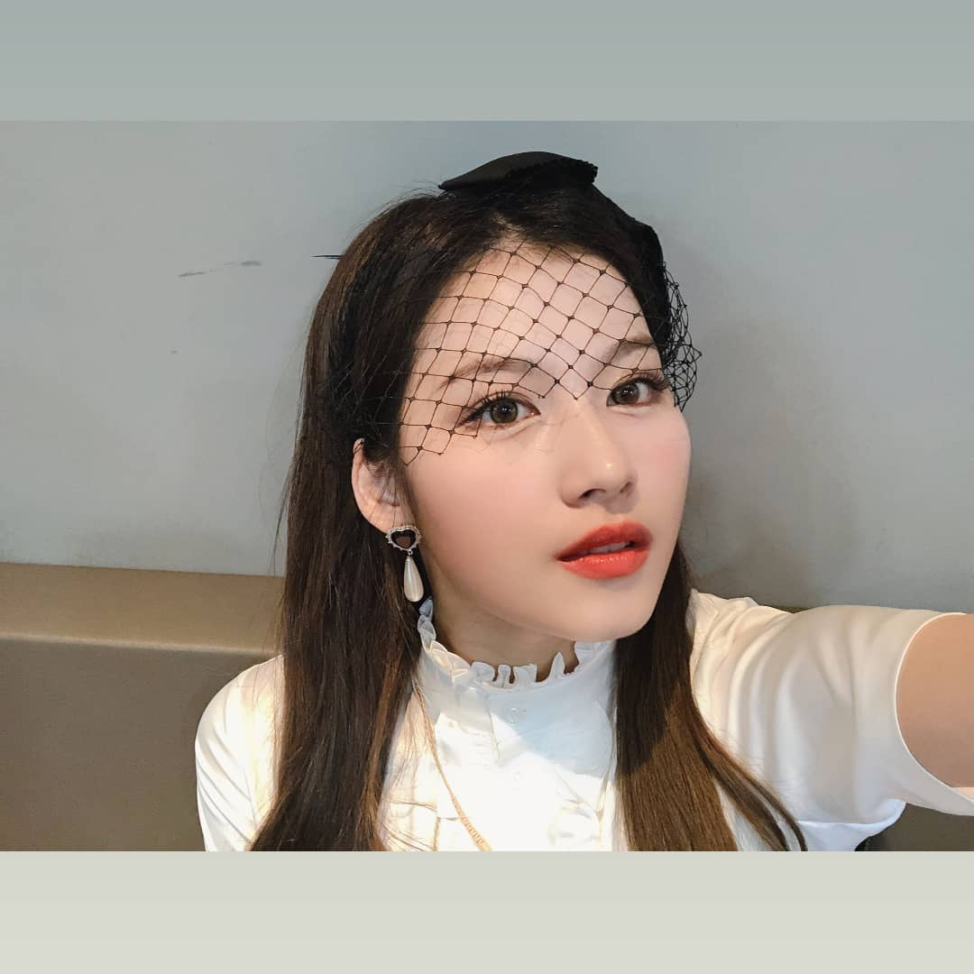 A moment captured by Sana (TWICE)'s fan