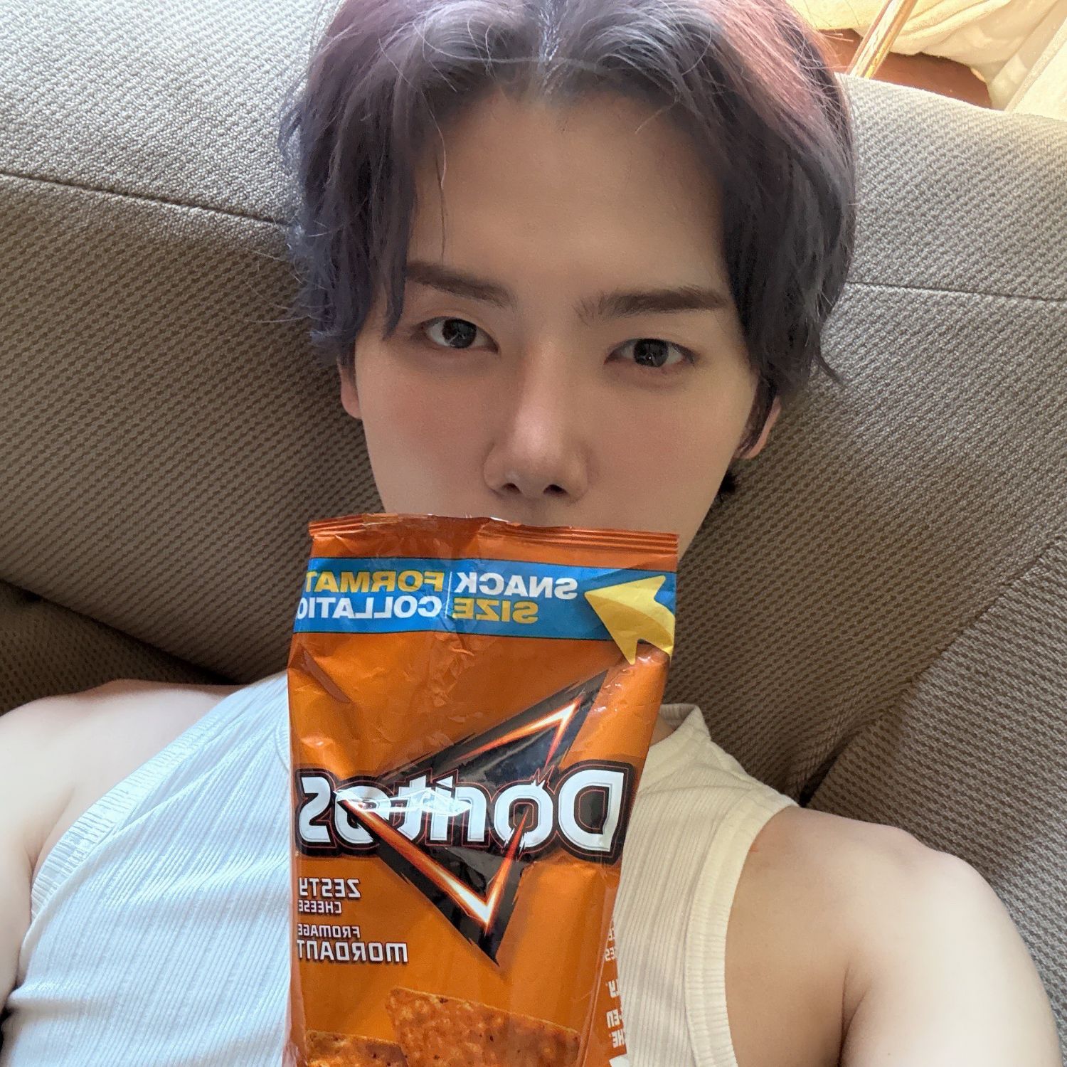 A moment captured by Minhee (CRAVITY)'s fan