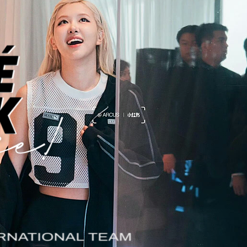 A moment captured by ROSÉ (BLACKPINK)'s fan