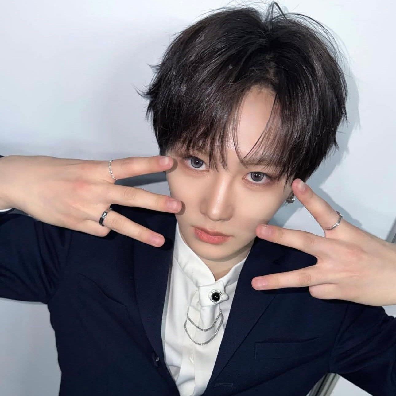 A moment captured by Zhou Anxin (ALPHA DRIVE ONE)'s fan