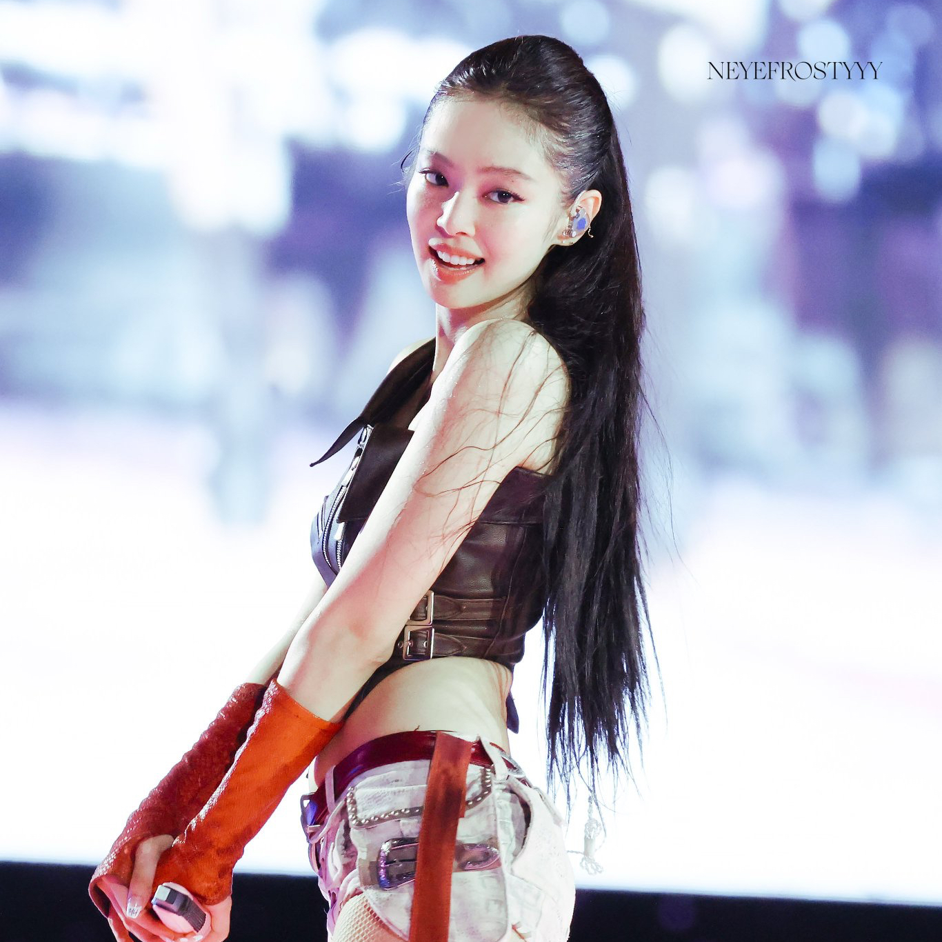 Jennie (BLACKPINK)粉絲拍下的瞬間