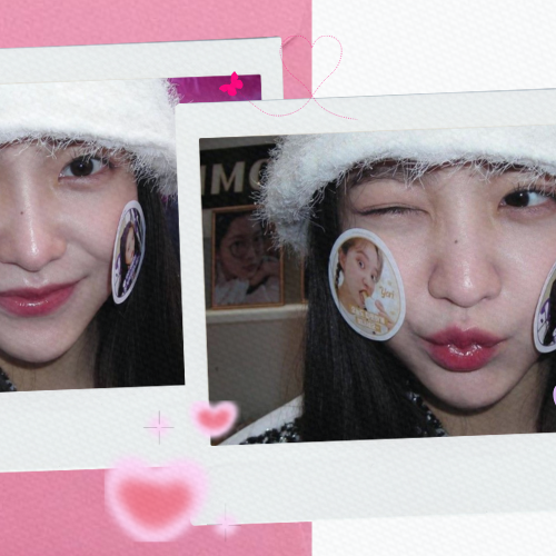 A moment captured by Yeri (Red Velvet)'s fan