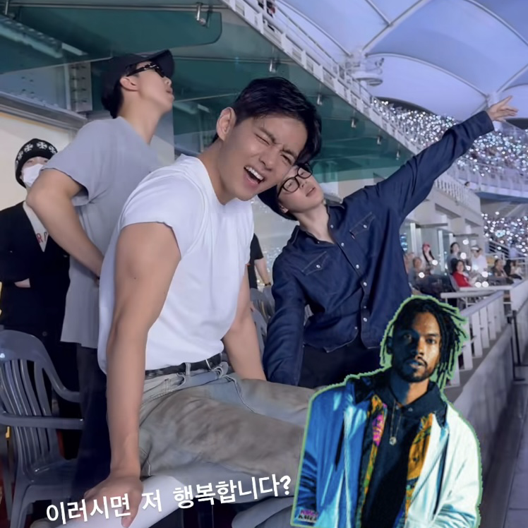 Behind-the-scenes cut of V (BTS)