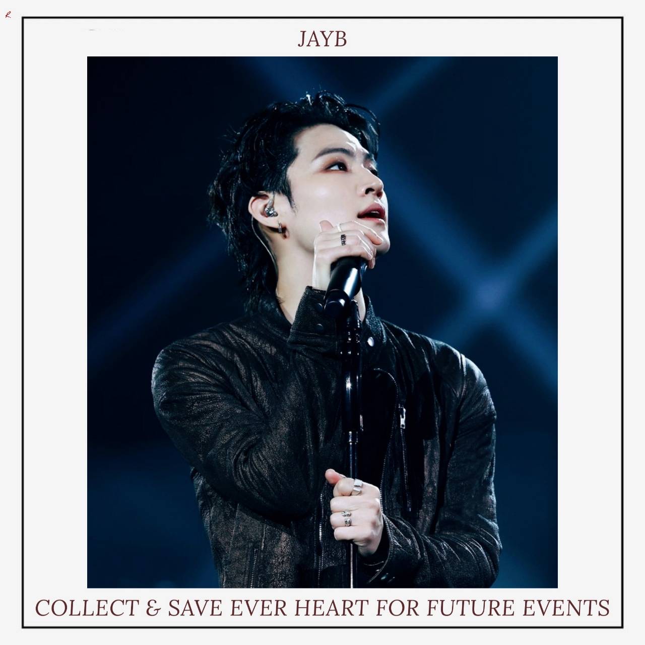 Recent activity shot of JAY B (GOT7)