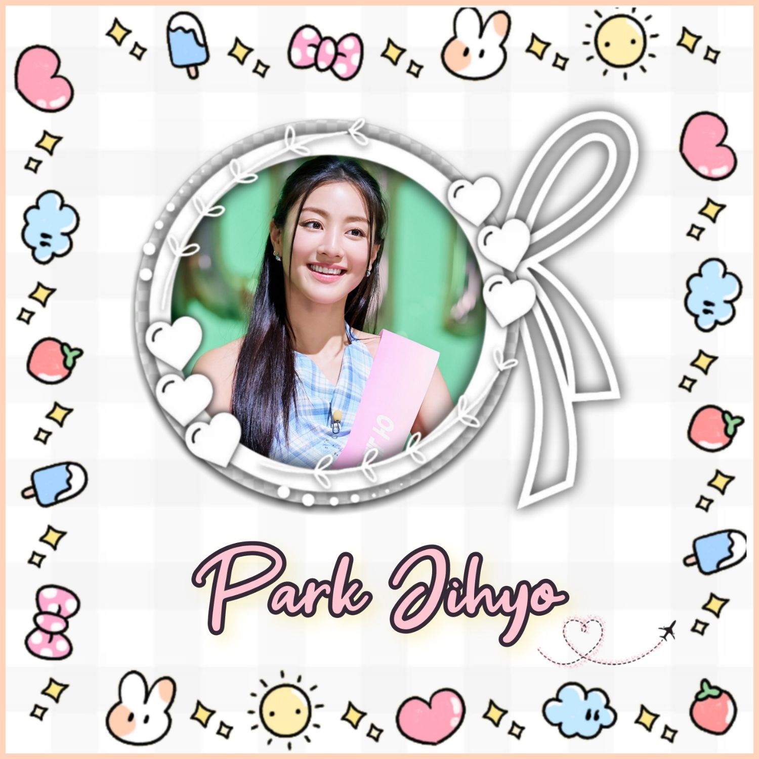Recent activity shot of Jihyo (TWICE)