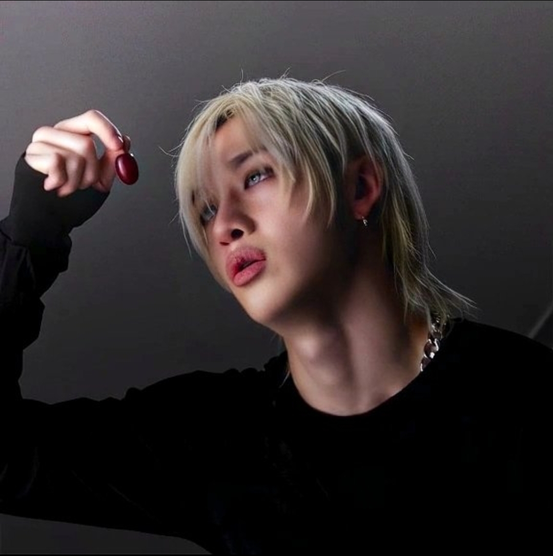Recent activity shot of Bang Chan (Stray Kids)