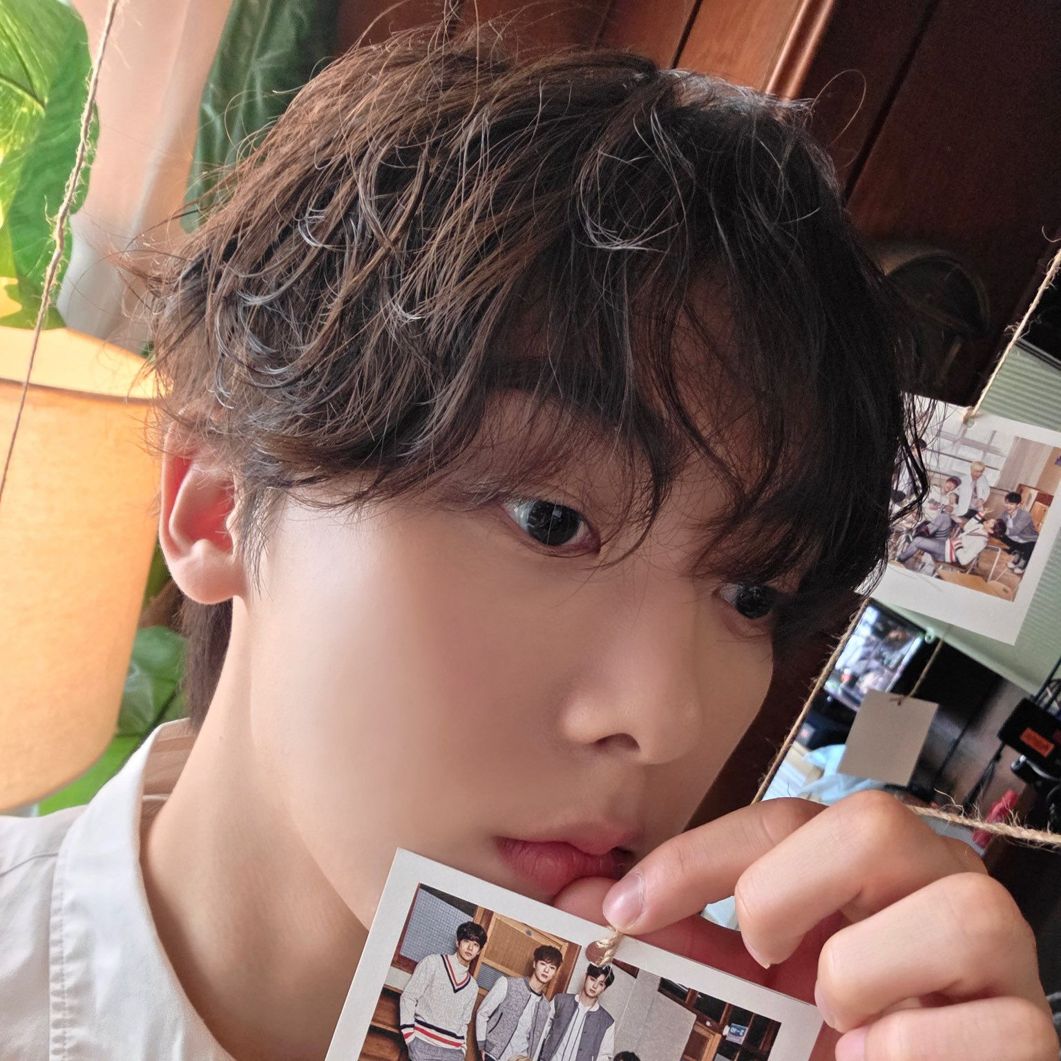A moment captured by ASTRO's fan