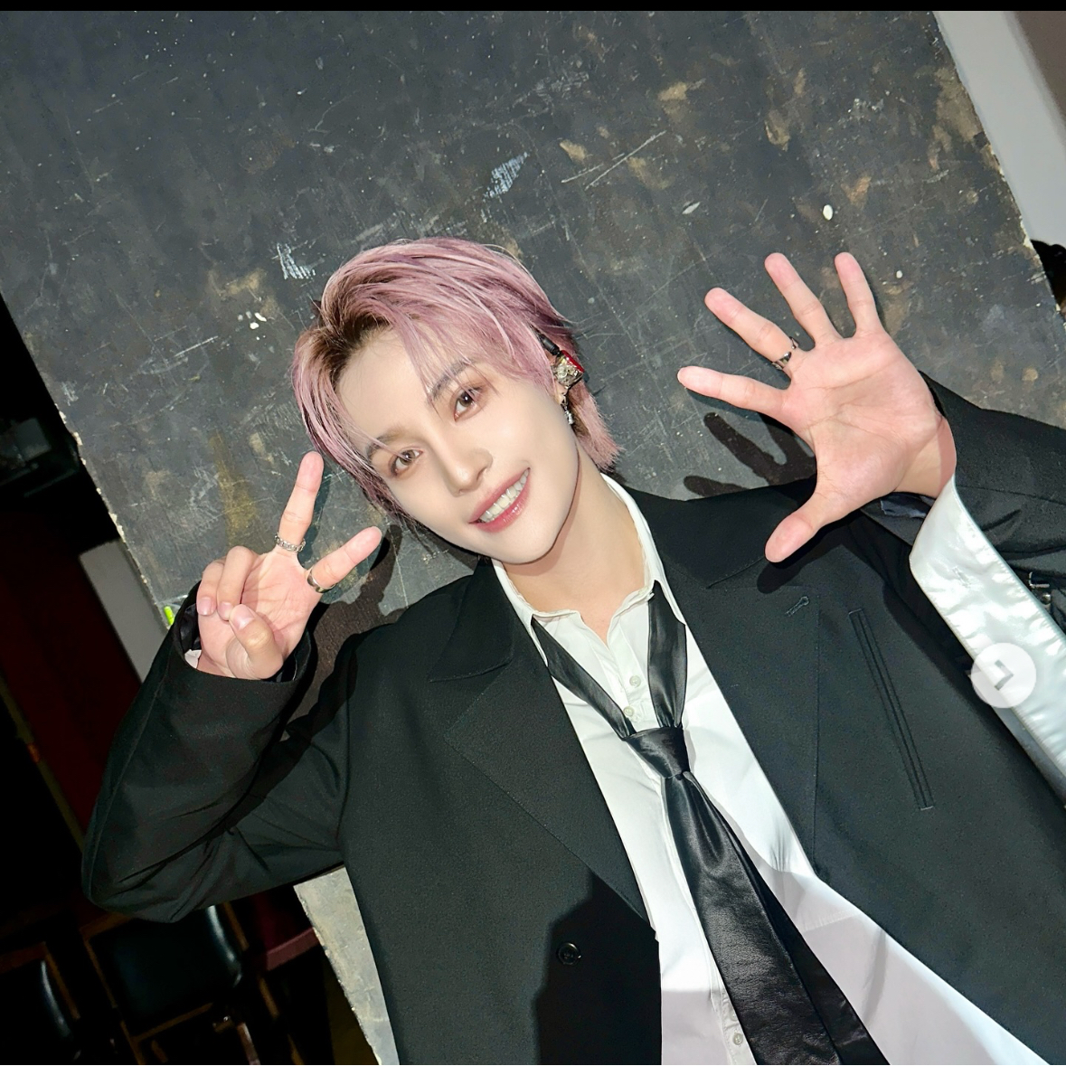 A moment captured by YANGYANG (WayV)'s fan