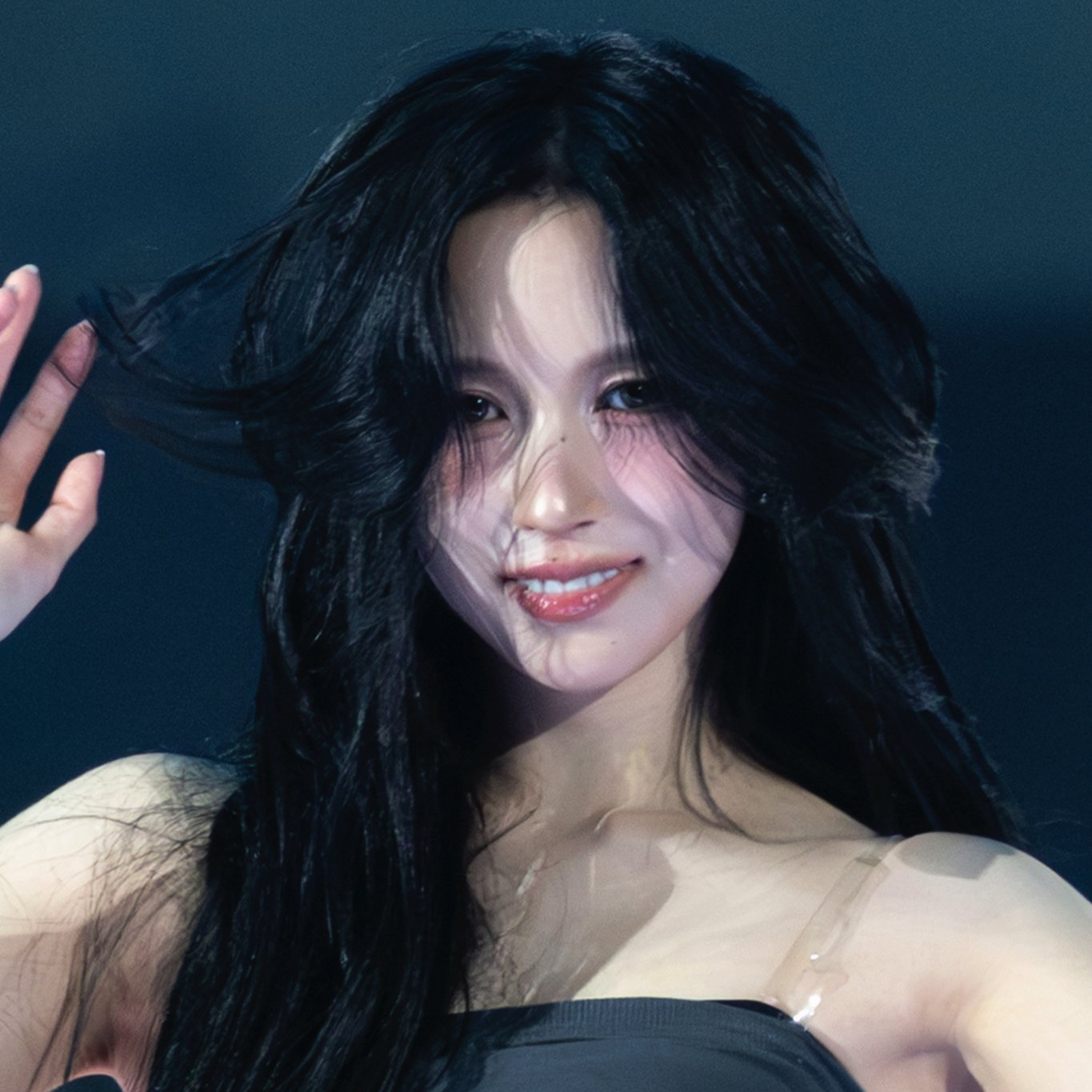 Mina (TWICE)粉丝拍下的瞬间