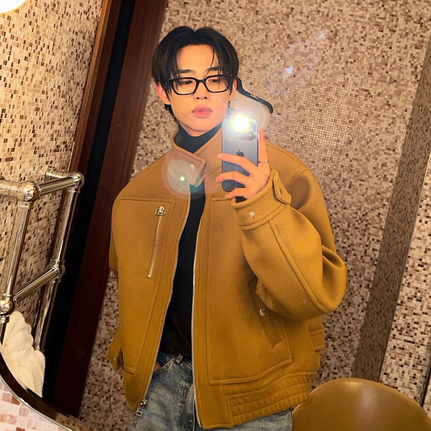Recent activity shot of Sunwoo (THE BOYZ)