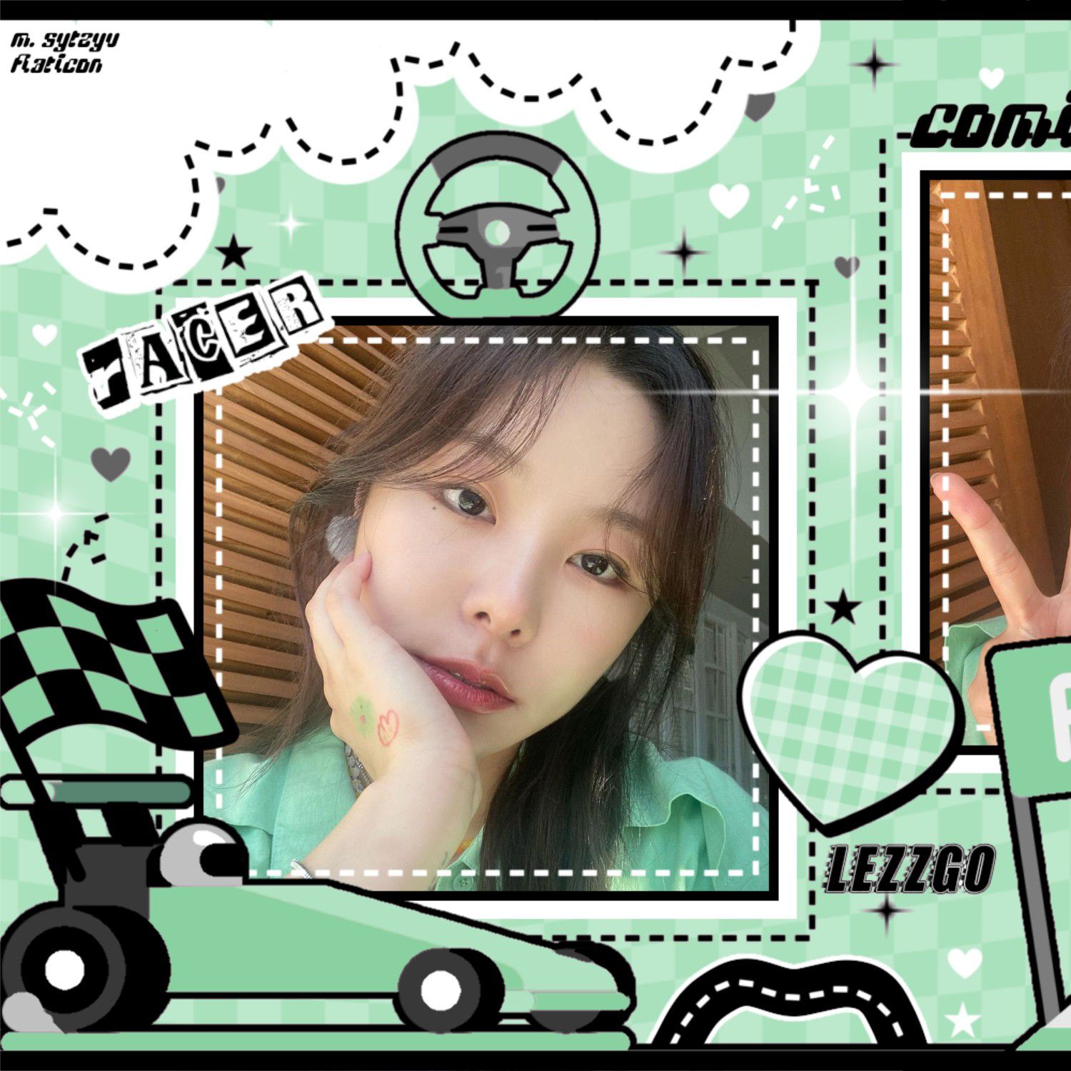 A moment captured by Wheein (MAMAMOO)'s fan