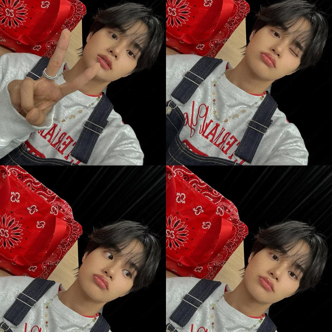 A moment captured by Lee Daehwi (AB6IX)'s fan