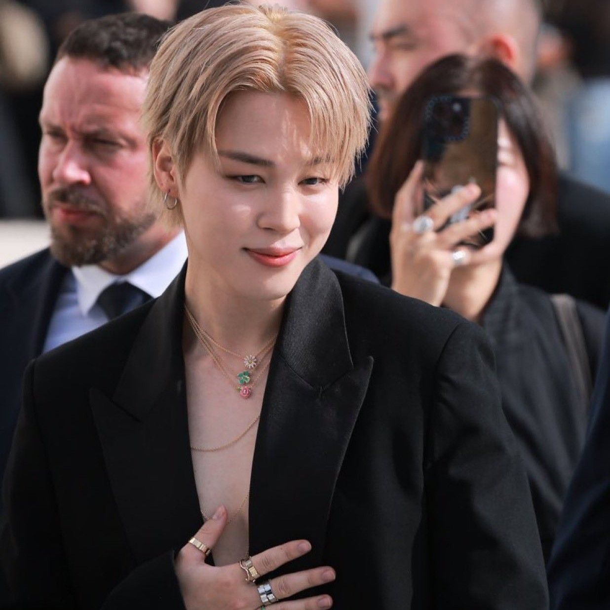 지민 (방탄소년단)의 비하인드 컷