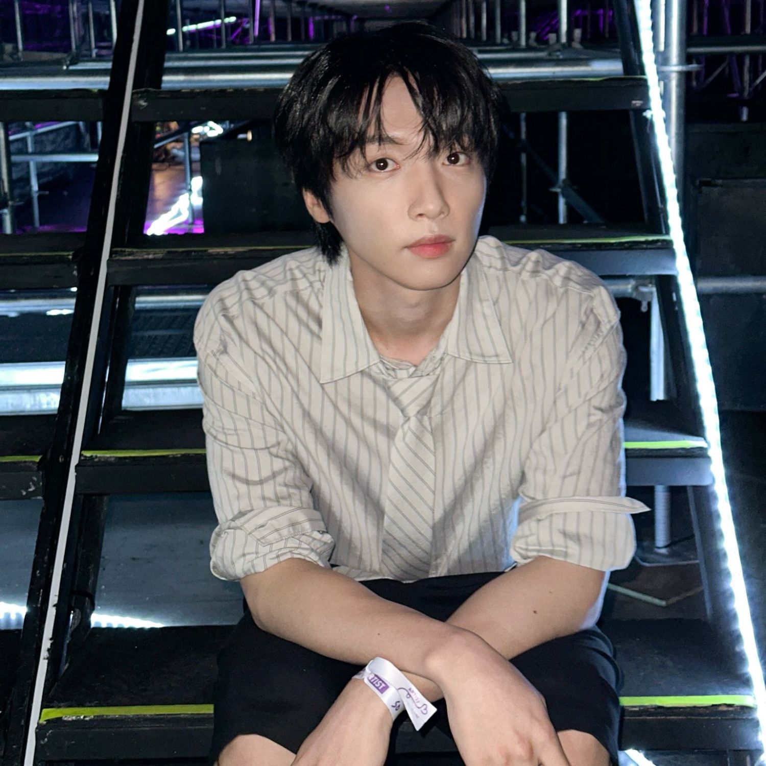 A moment captured by Jeong Sewoon's fan