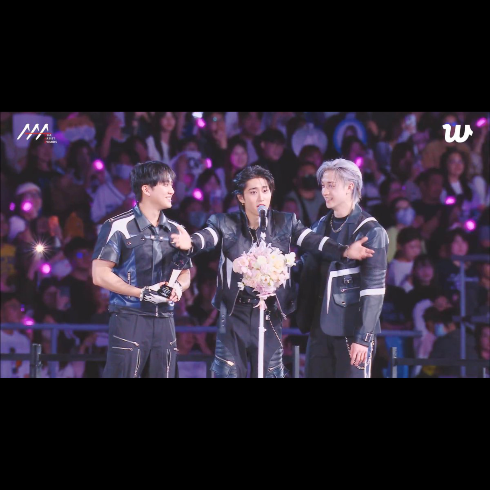 Recent activity shot of Stray Kids