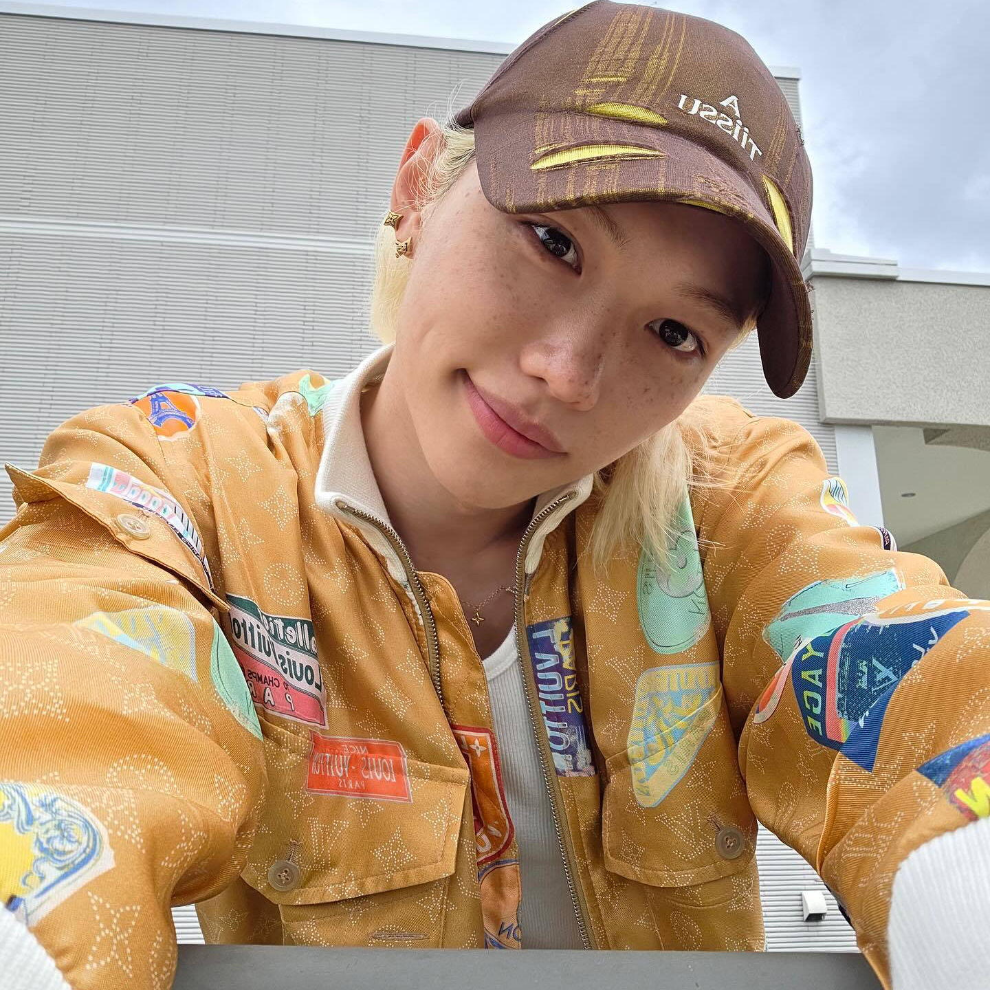 A moment captured by Felix (Stray Kids)'s fan