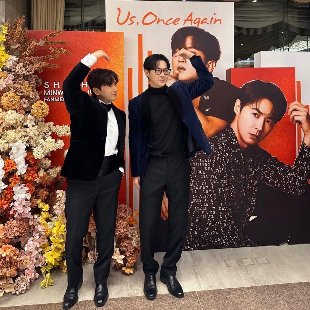 Recent activity shot of Lee Minwoo (SHINHWA)