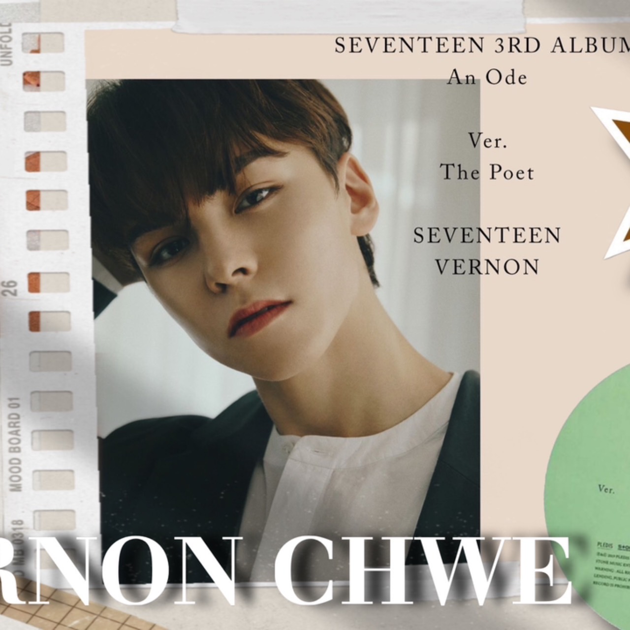 Recent activity shot of Vernon (SEVENTEEN)