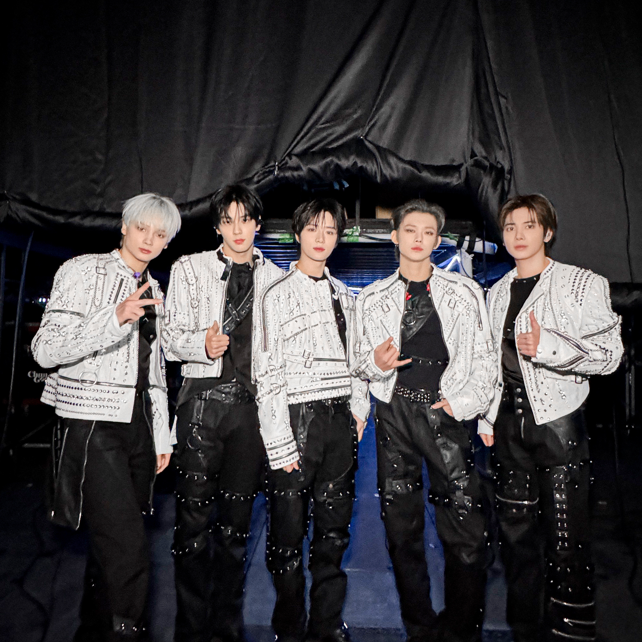 Recent activity shot of TOMORROW X TOGETHER