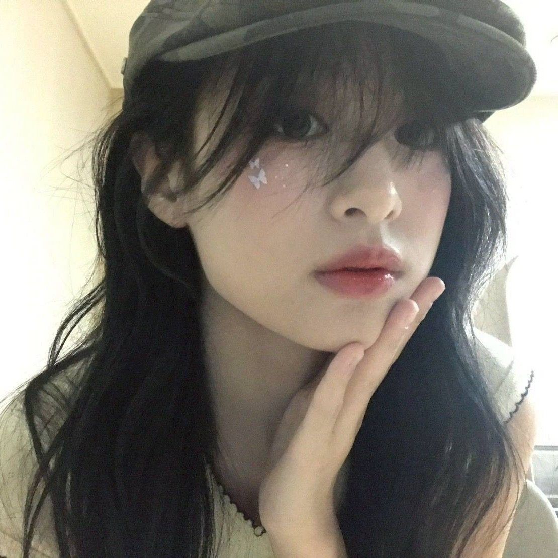 Recent activity shot of Ahyeon (BABYMONSTER)