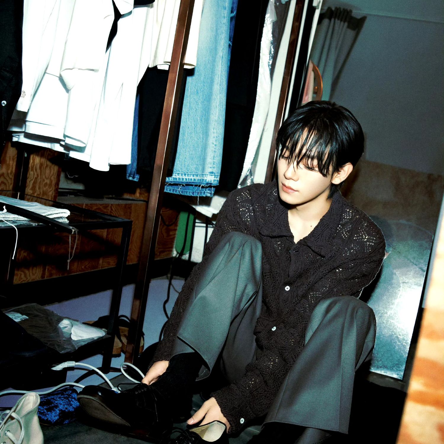 Recent activity shot of Chen (EXO)