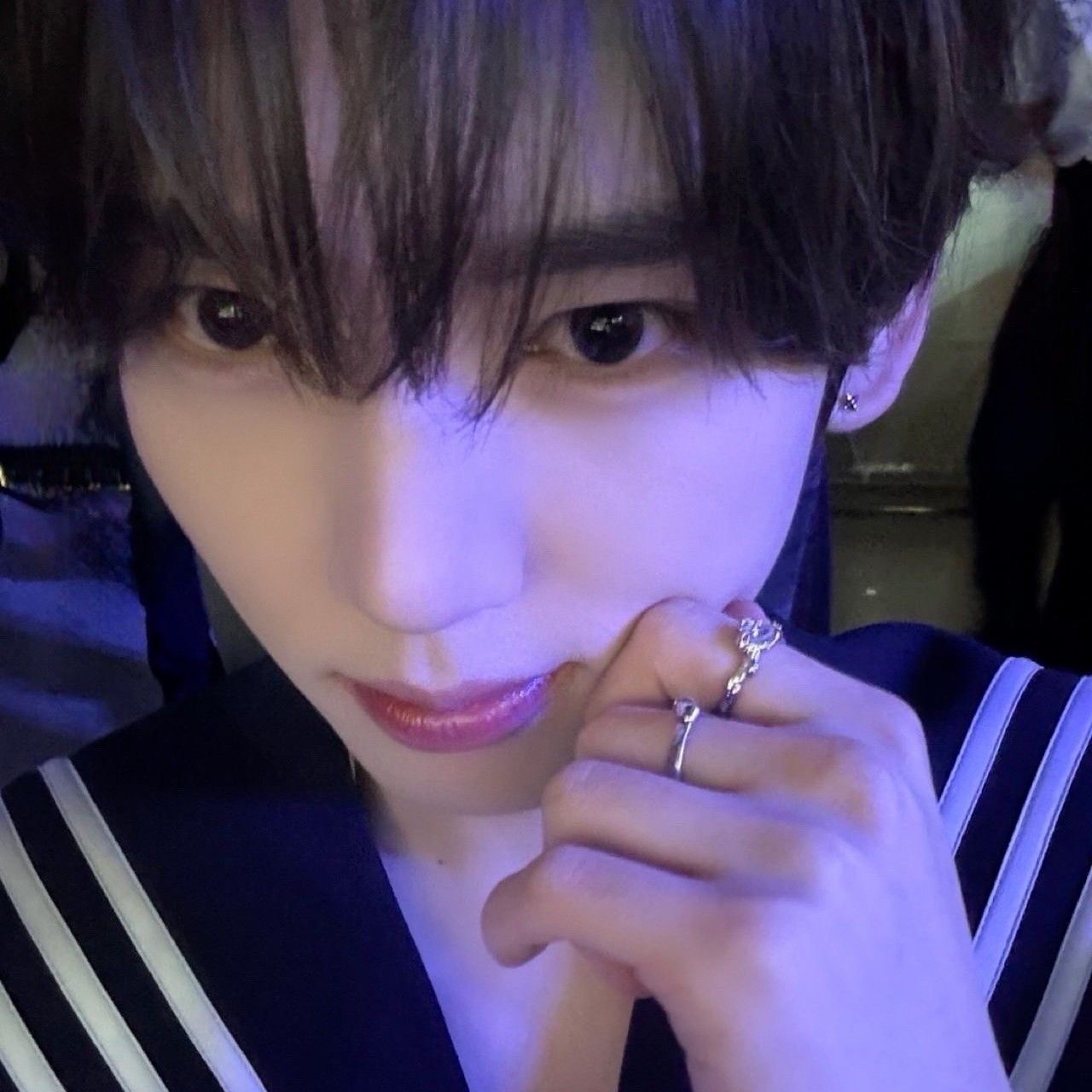 Behind-the-scenes cut of Han Yujin (ZEROBASEONE)