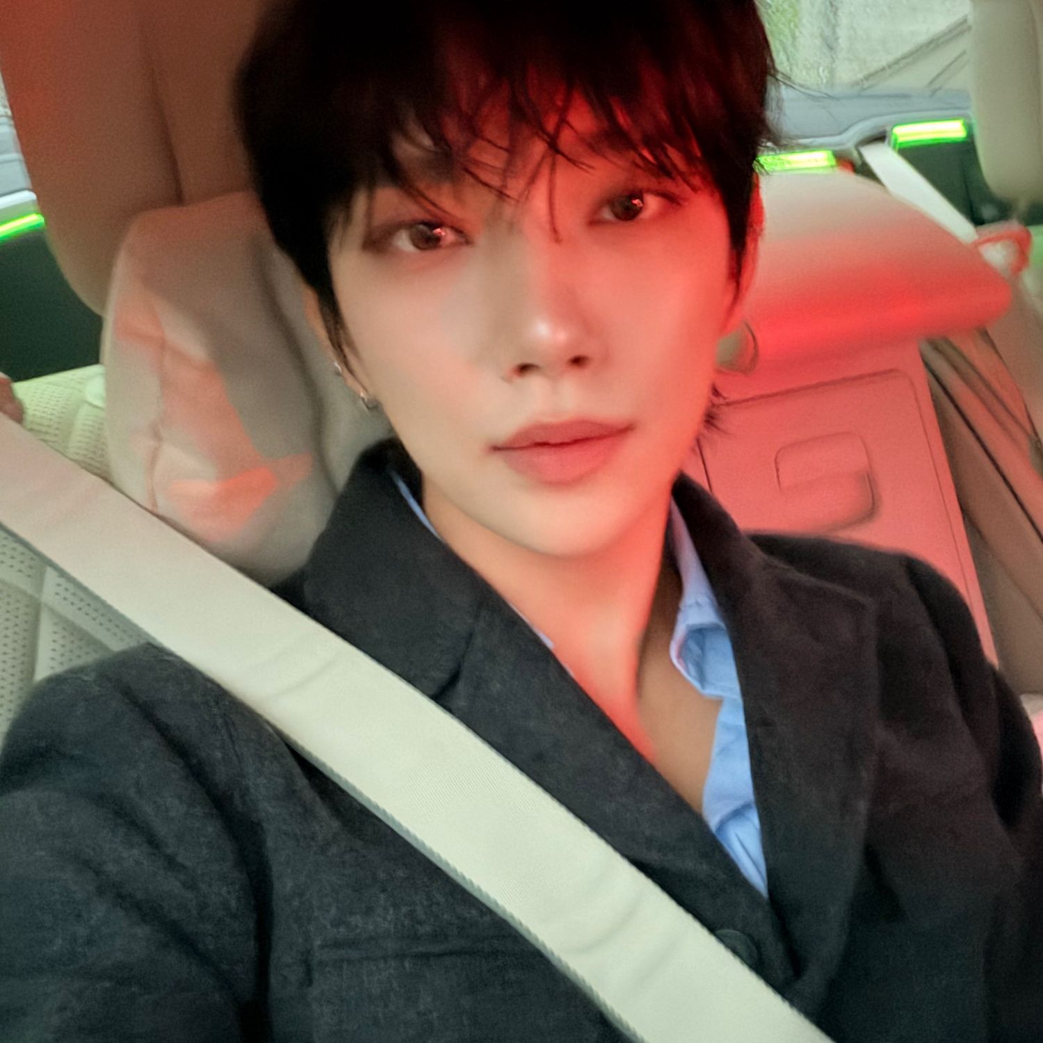 A moment captured by Joshua (SEVENTEEN)'s fan