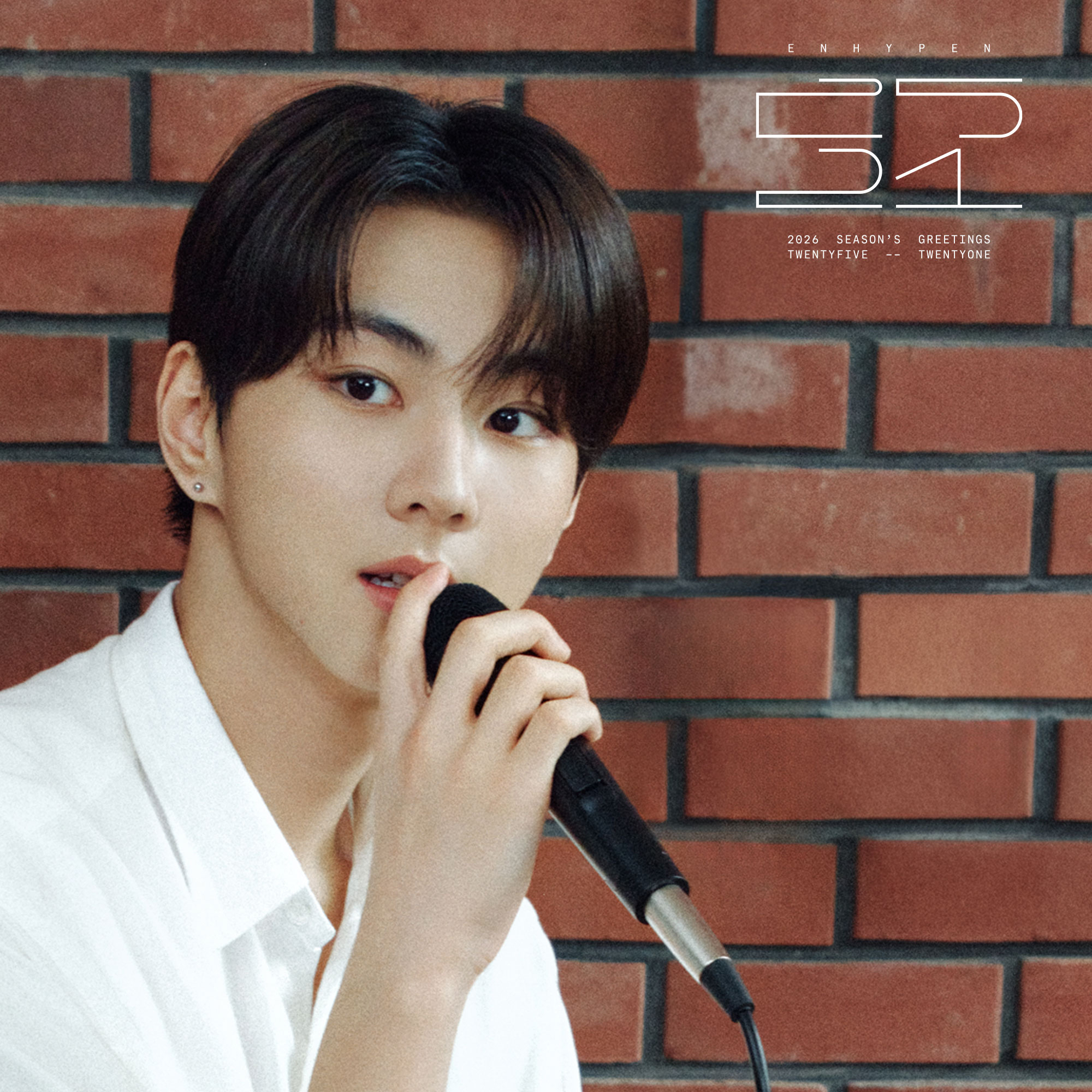 Behind-the-scenes cut of Jungwon (ENHYPEN)