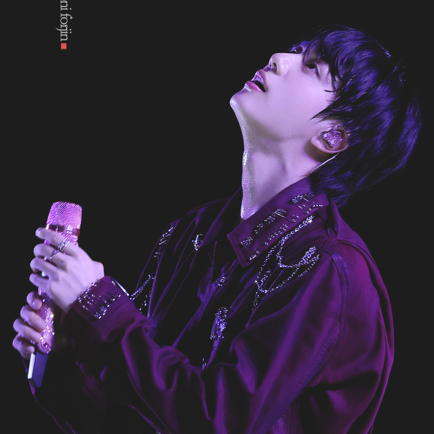 Recent activity shot of Jin (BTS)