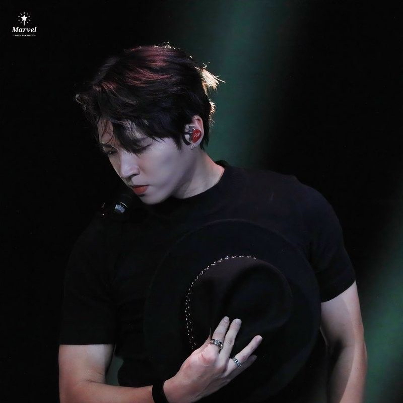 Recent activity shot of Woohyun (INFINITE)