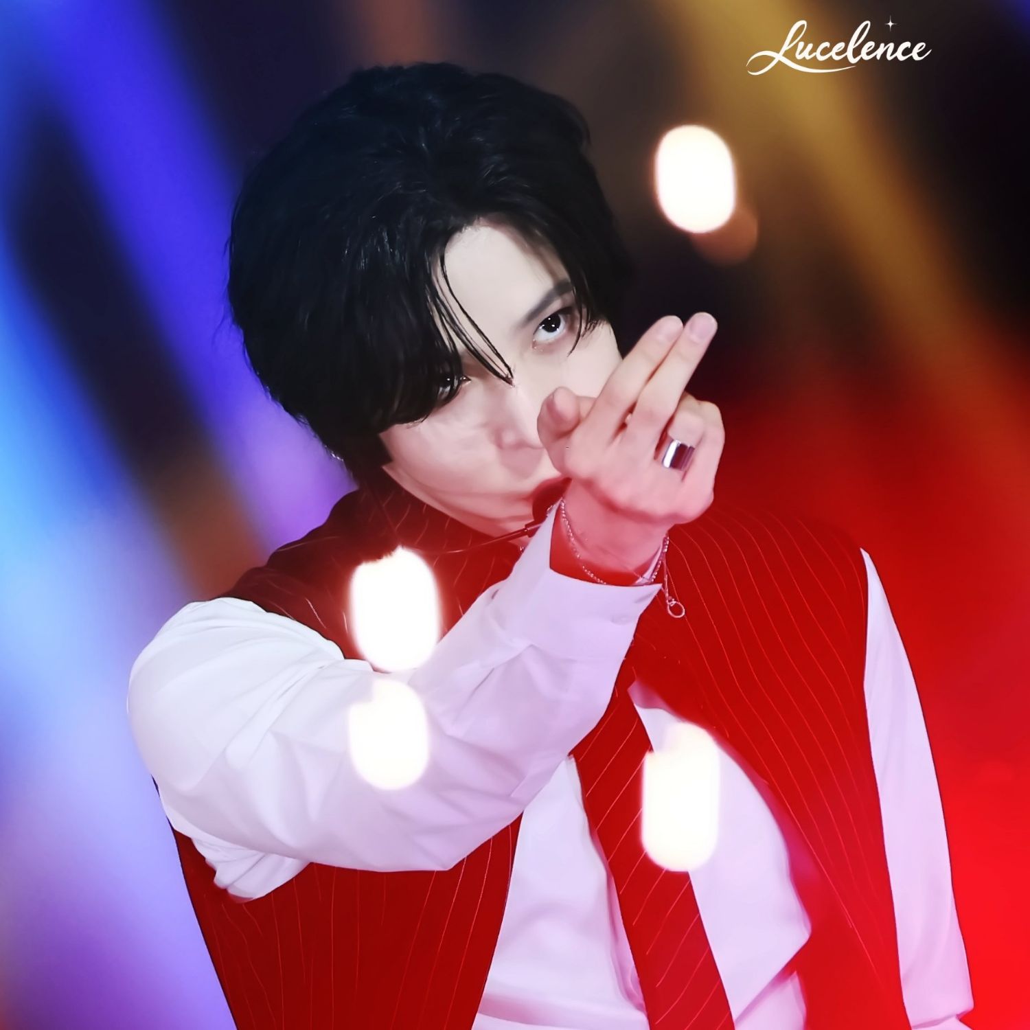 A moment captured by Yunho (ATEEZ)'s fan