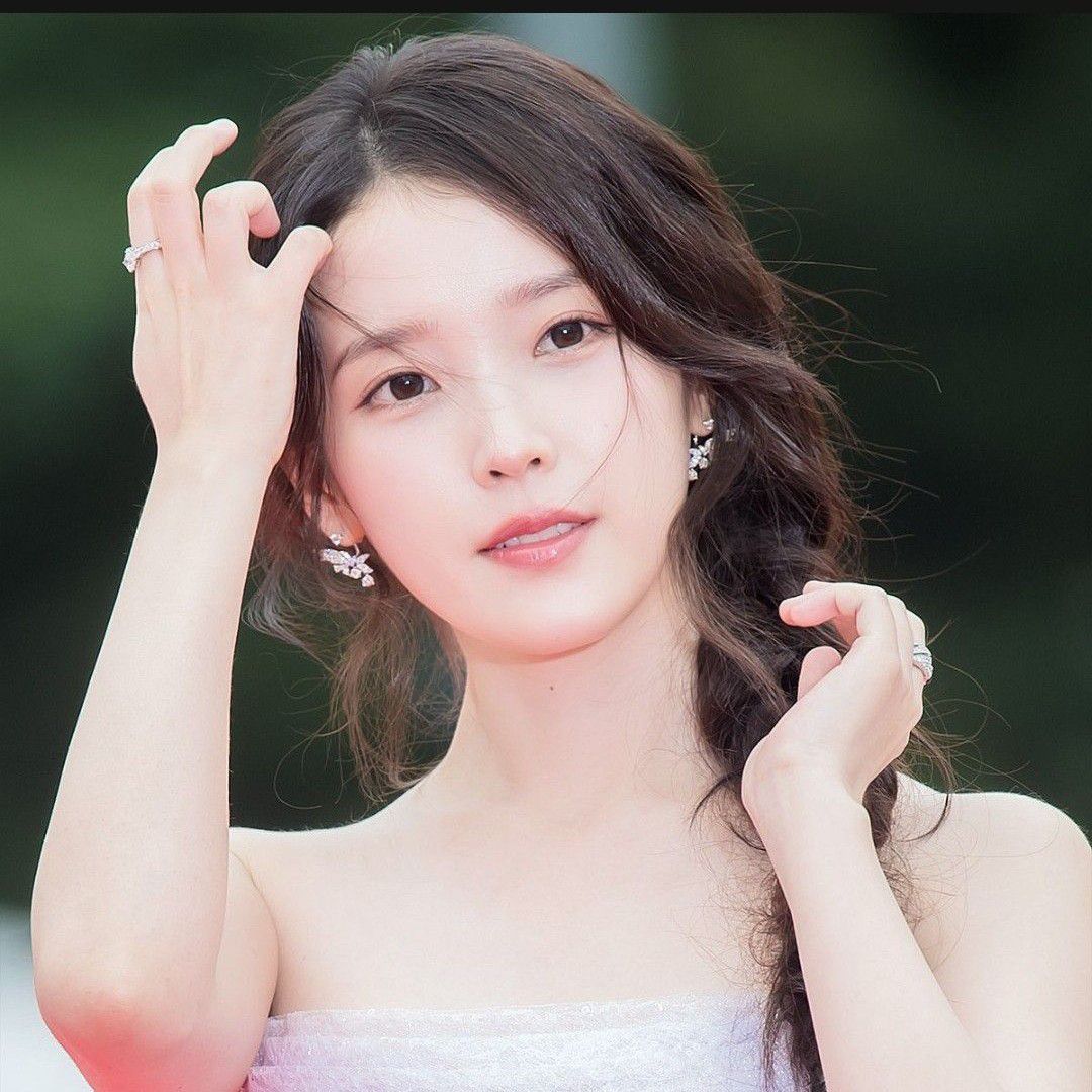 A moment captured by IU's fan