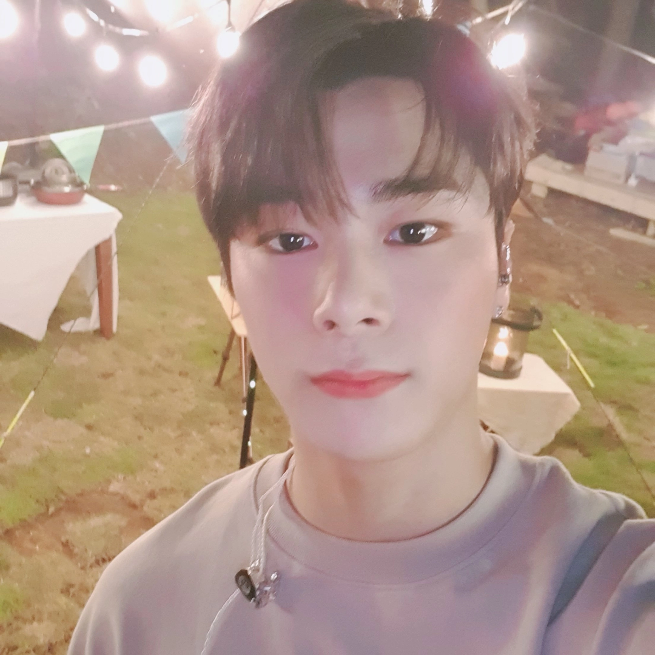 Recent activity shot of Moonbin (ASTRO)