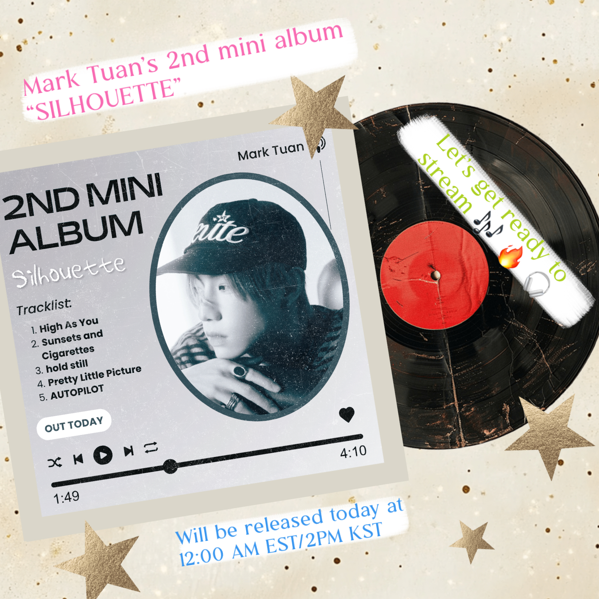 Recent activity shot of Youngjae (GOT7)