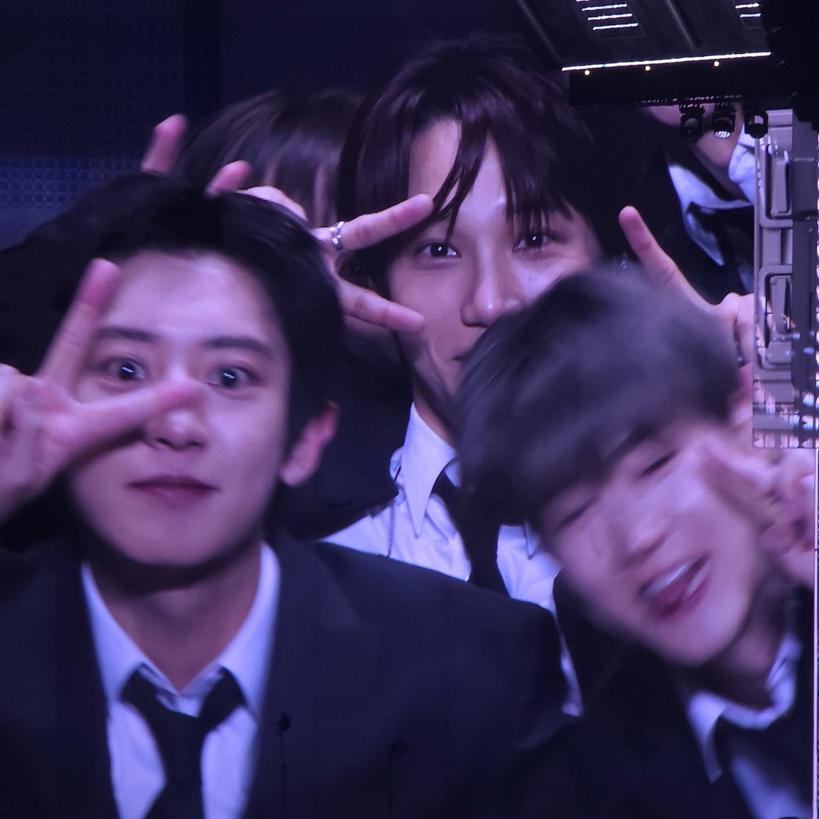 Behind-the-scenes cut of Chanyeol (EXO)