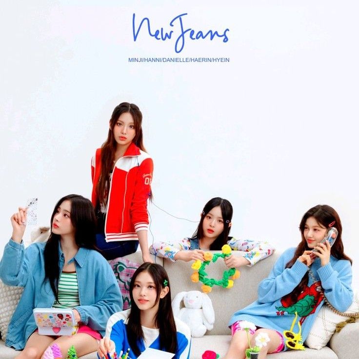 Recent activity shot of NewJeans