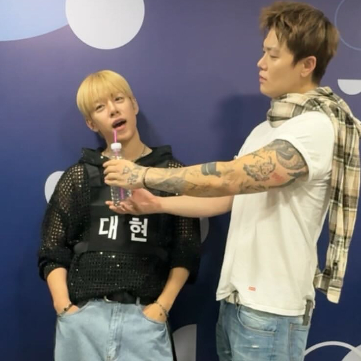 A moment captured by Daehyun (B.A.P)'s fan