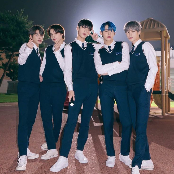 TOMORROW X TOGETHER的幕后花絮