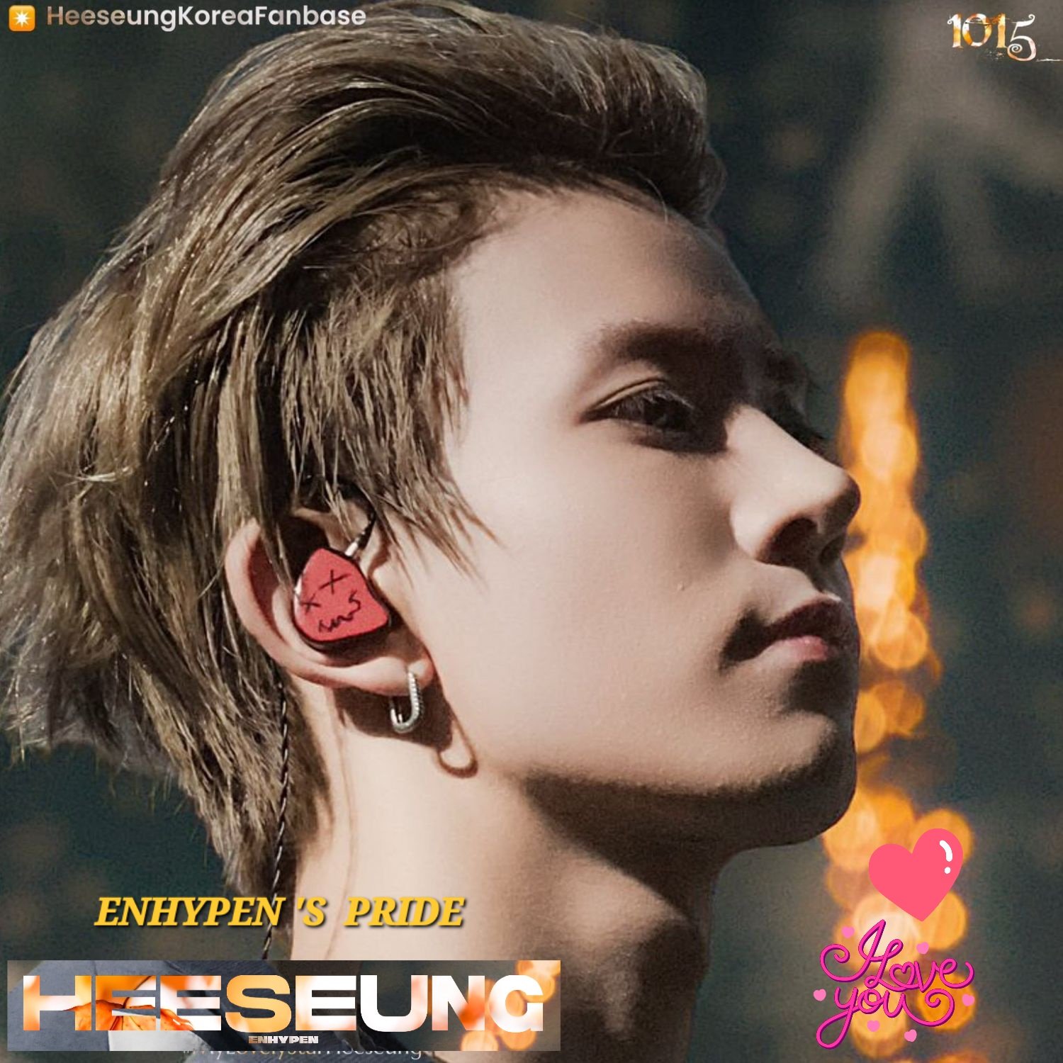 A moment captured by Heeseung (ENHYPEN)'s fan