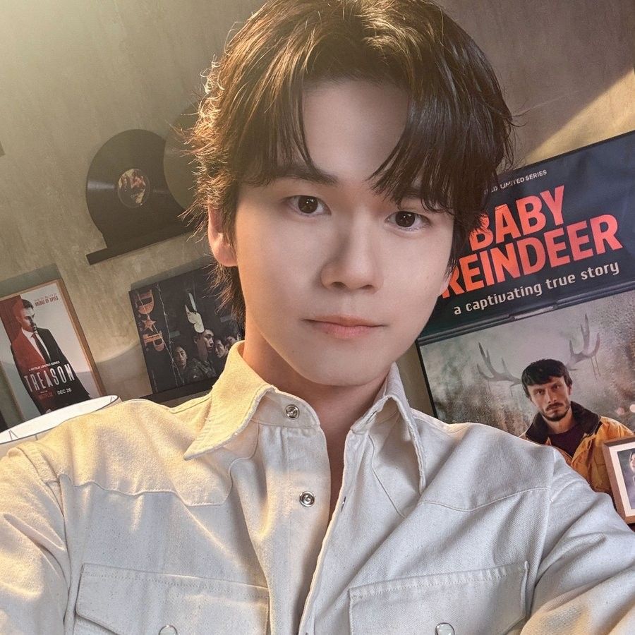 옹성우의 비하인드 컷