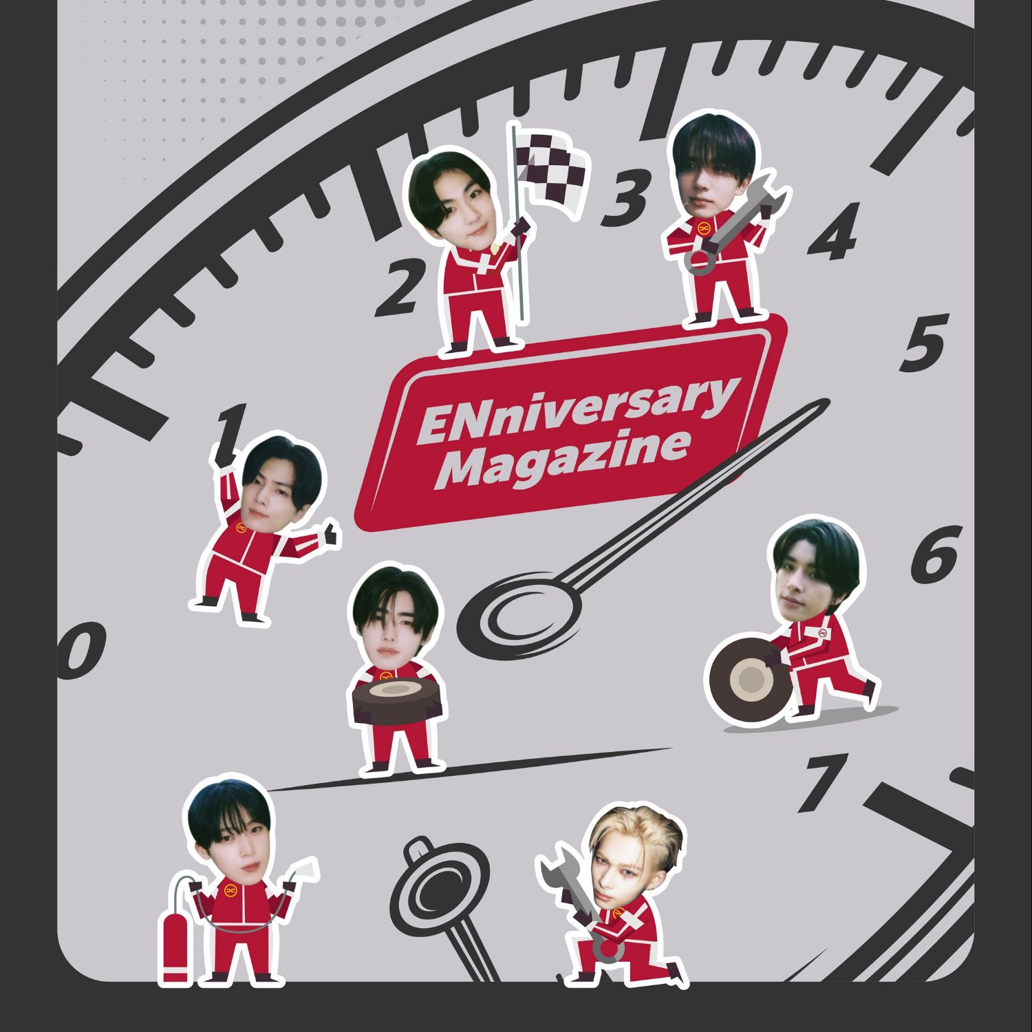 ENHYPEN粉絲拍下的瞬間